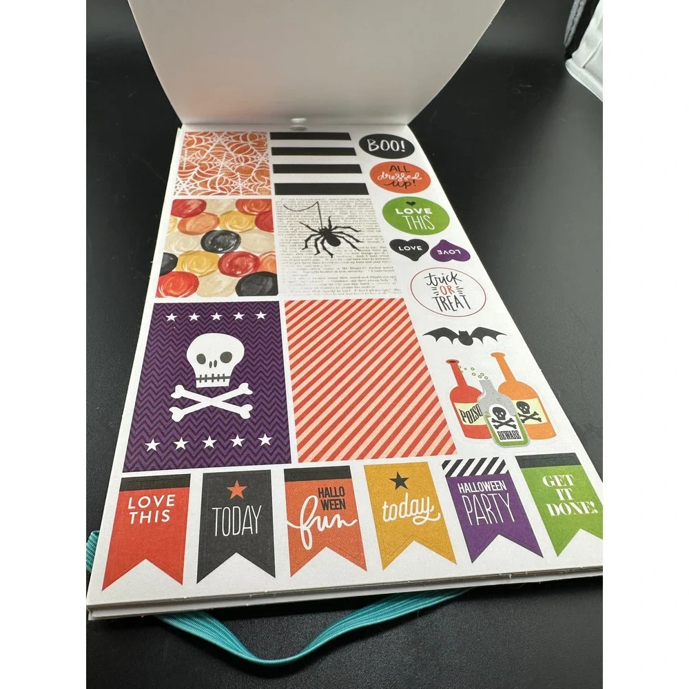 Erin Condren‎ The Happy Planner Seasonal Sticker Book 1557 pieces 90% complete